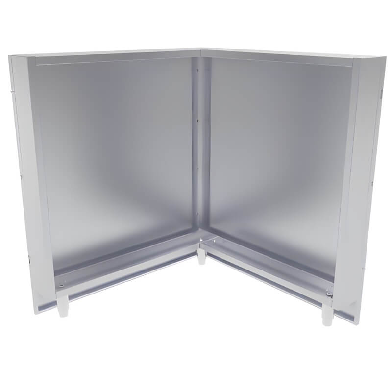 Sunstone 90 Degree 31” X 31” Component Cabinet Back Panel Package