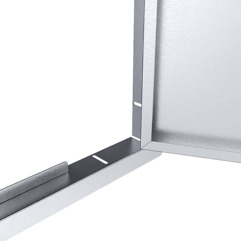 Sunstone Aruba Series 30-Inch Vented Double Door | Installation Flange