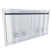 Sunstone Aruba Series 36-Inch Vented Double Door | Recessed Handles