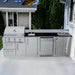 Sunstone Brazos 9 Ft Outdoor Kitchen Package | Countertop Not Included