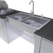 Sunstone Cabana Outdoor Kitchen | ADA Compliant Double Basin Sink