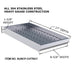 Sunstone Charcoal Tray | Dimensions