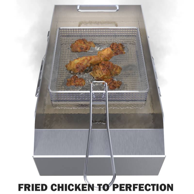 Sunstone Deep Fryer & Steamer Grill Insert | Frying