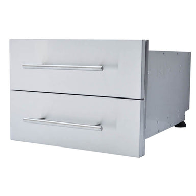 Sunstone Designer Series 13-Inch Double Drawer | Enclosed Drawer Design