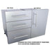 Sunstone Designer 15-Inch Door Dry Storage Pantry | Shown With Triple Drawer