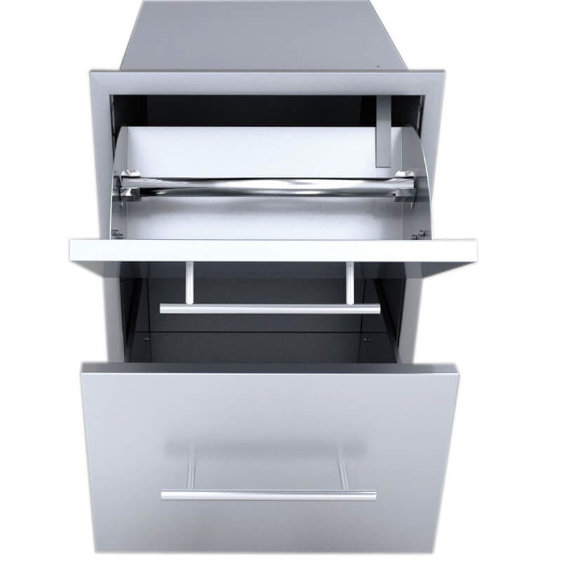 Sunstone Designer 23″ Paper Towel & Drawer Combo | Paper Towel Holder Drawer