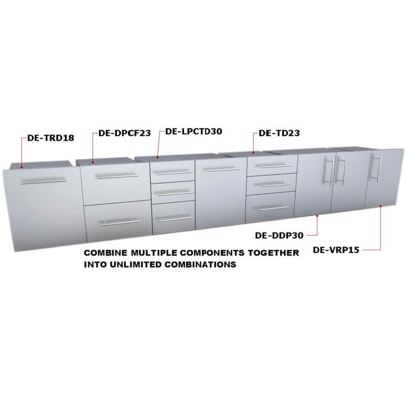 Sunstone Designer 30″ Double Door Dry Pantry | Comparison