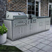 Sunstone Grills Alamo 10 Ft Outdoor Kitchen | Shown on Patio