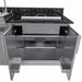 Sunstone Grills Galley 10 1/2 Ft Outdoor Kitchen Ice Chest Cabinet Storage
