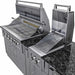 Sunstone Grills Gulf Breeze 10 Ft Outdoor Kitchen | Countertop Not Included