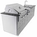 Sunstone Grills Magnolia 10 Ft Outdoor Kitchen | End Panels on Cabinets