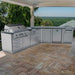 Sunstone Grills Savanna 16 Ft Outdoor Kitchen | Countertop Not Included