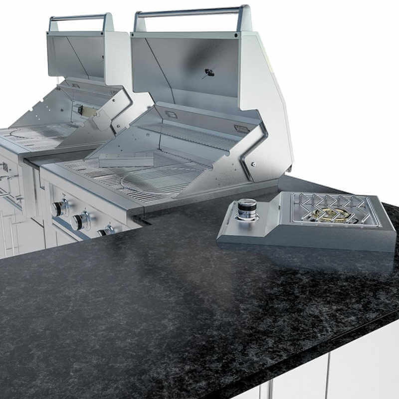 Sunstone Grills Texas Tango 19 Ft Outdoor Kitchen | Ruby 3 Gas Grill