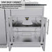 Sunstone Grills Texas Tango 19 Ft Outdoor Kitchen | Sink Cabinet Storage 