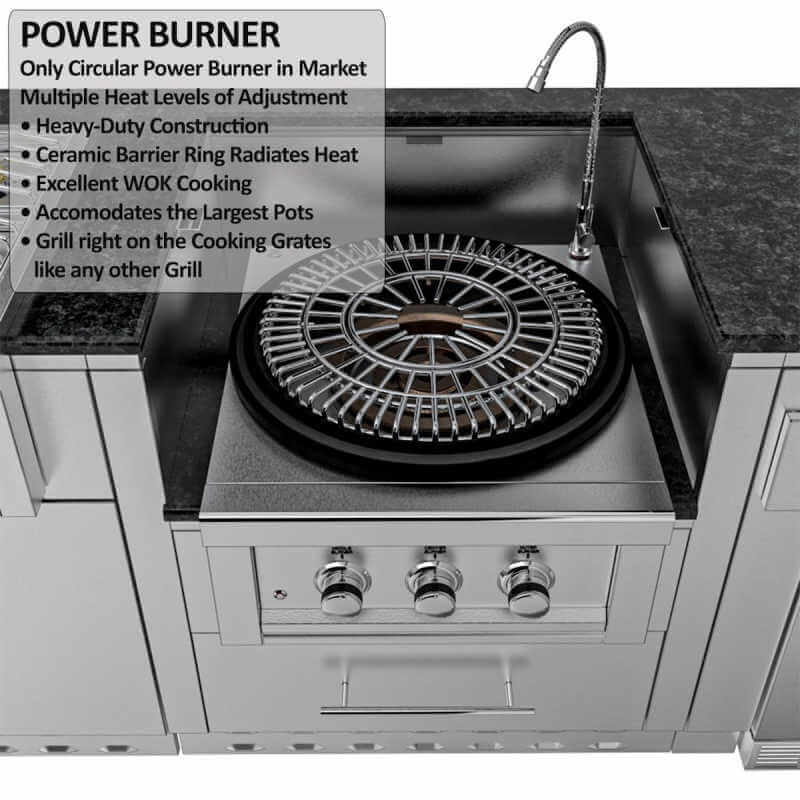 Sunstone Hill Country Outdoor Kitchen | Power Cirque