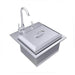 Sunstone Premium Outdoor Stainless Steel Drop In Sink | Drop-In Installation