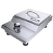 Sunstone Ruby 13 Inch Gas Countertop or Drop in Versa Single Burner | Countertop mounting