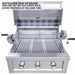 Sunstone Ruby 30-Inch 3-Burner Grill | Rotisserie Upgrade