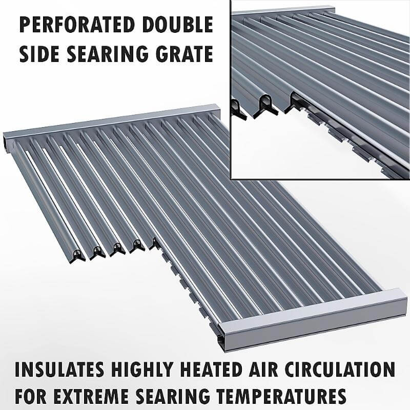 Sunstone Searing Grate | Perforated Double Side Searing Grate