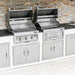 Sunstone Series 28 Inch Charcoal Grill | Shown in Outdoor Kitchen