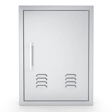 Sunstone Signature 17" × 24" Vertical Vented Access Stainless Steel Door