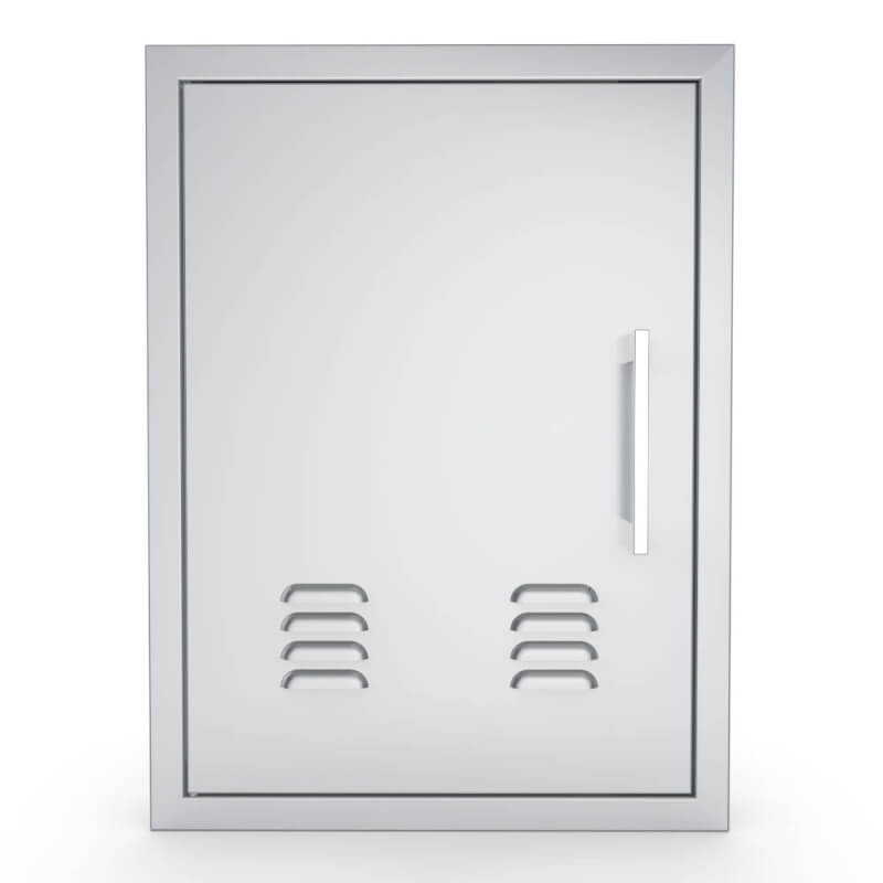 Sunstone Signature 17" × 24" Vertical Vented Access Door | Left Hinge