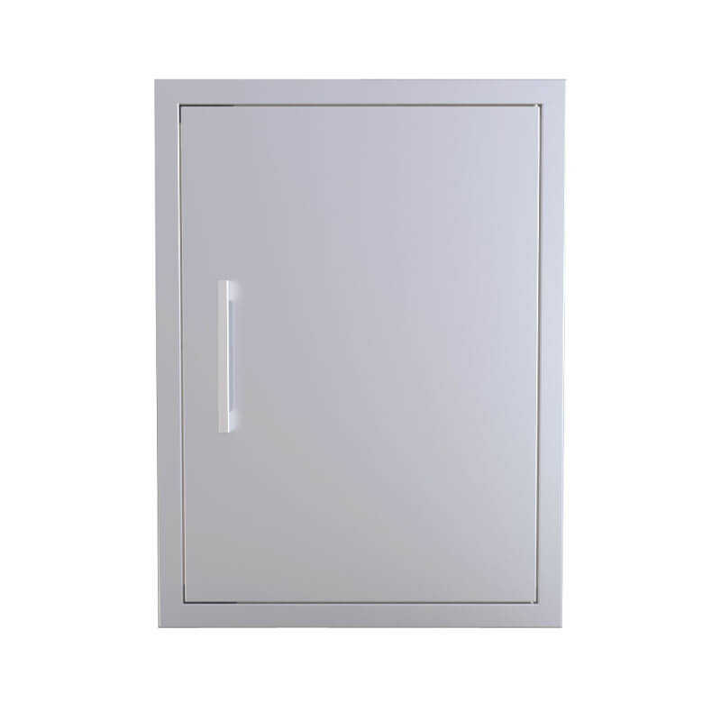 Sunstone Signature 17" × 24" Vertical Stainless Steel Door | Right Side Hinge