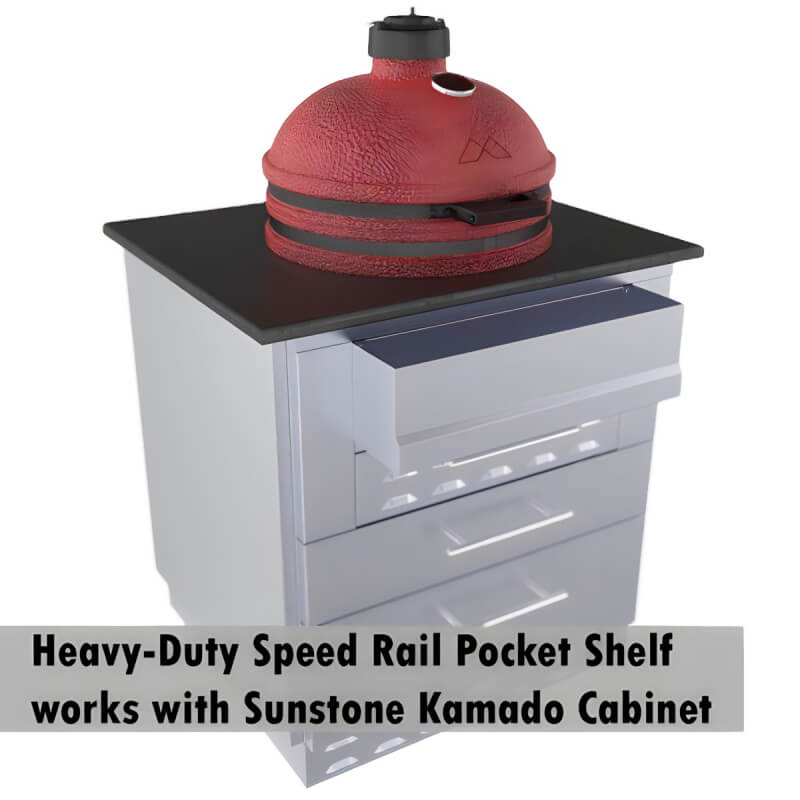 Sunstone Heavy-Duty Speed Rail Pocket Shelf