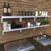 Sunstone 304 Stainless Steel Wall Shelf | Installed on Wall