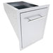 Sunstone Texan 16 Inch Single Trash Drawer | 304 Stainless Steel