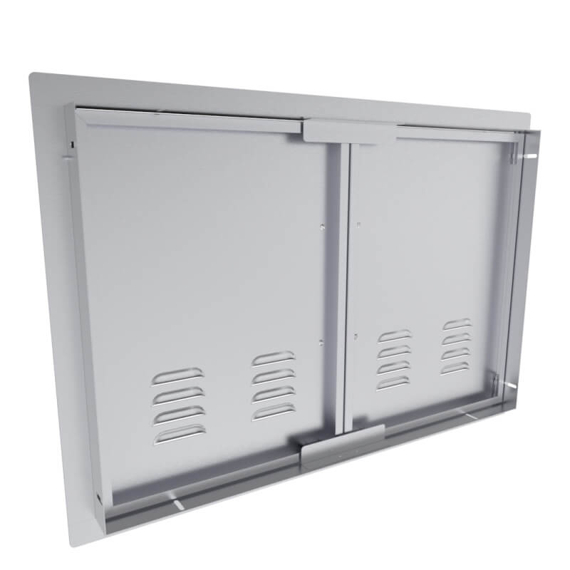 Sunstone Texan Series 30-Inch Vented Double Door | Installation Flange