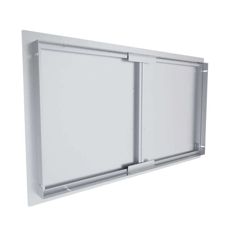 Sunstone Texan Series 36-Inch Double Door | Installation Flange