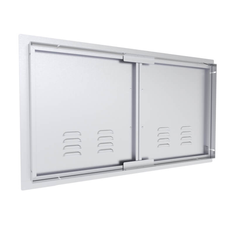 Sunstone Texan 36-Inch Vented Double Door | Installation Flange