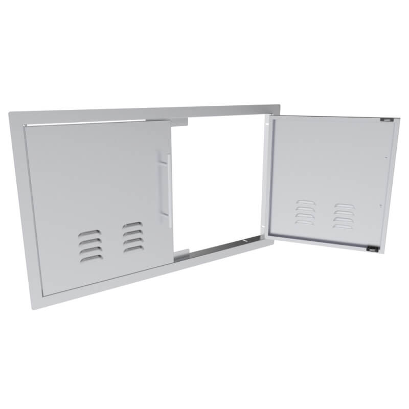 Sunstone Texan 36-Inch Vented Double Door | Magnetic Door Latches