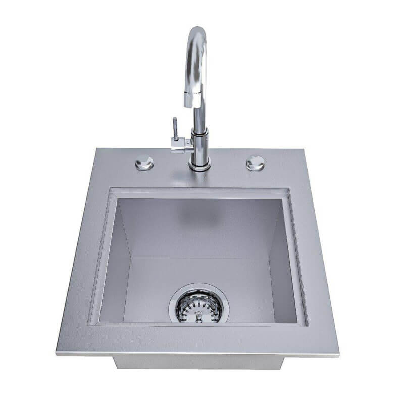 Sunstone Texan Series 15 Inch Bar Sink | Deep Basin