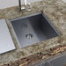 Sunstone Undermount Sink | Shown Installed