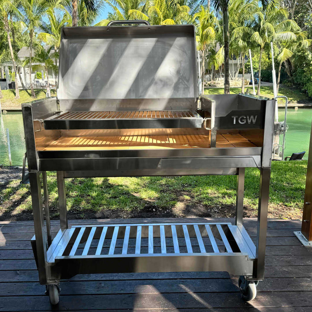 Tagwood Argentine Grill - Shown on Patio
