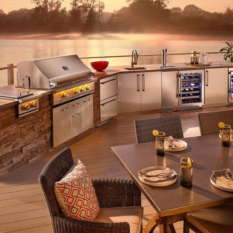 True 15-Inch 85 Lb. Outdoor Ice Maker – Stainless Steel | Outdoor Kitchen