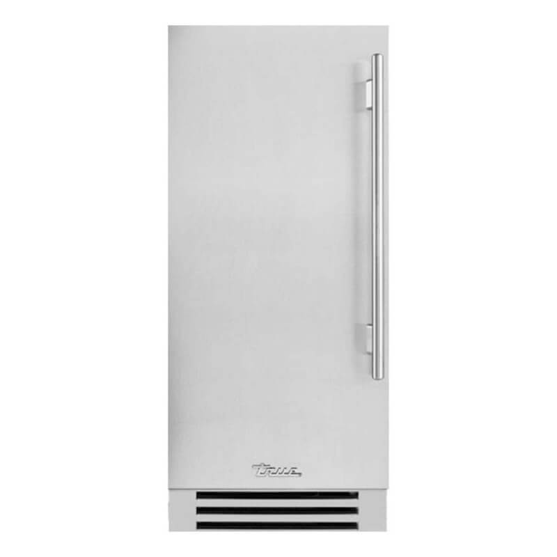 True 15-Inch 85 Lb. Outdoor Ice Maker – Stainless Steel | Left Hinge