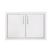 TrueFlame 26-Inch Stainless Steel Double Access Door - TF-DD-26