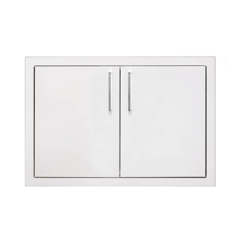 TrueFlame 26-Inch Stainless Steel Double Access Door - TF-DD-26