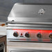 TrueFlame 40 Inch 5 Burner Built-In Gas Grill  | Knurled Grip Handle