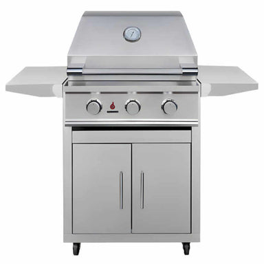 TrueFlame E Series 25 Inch 3 Burner Freestanding Gas Grill