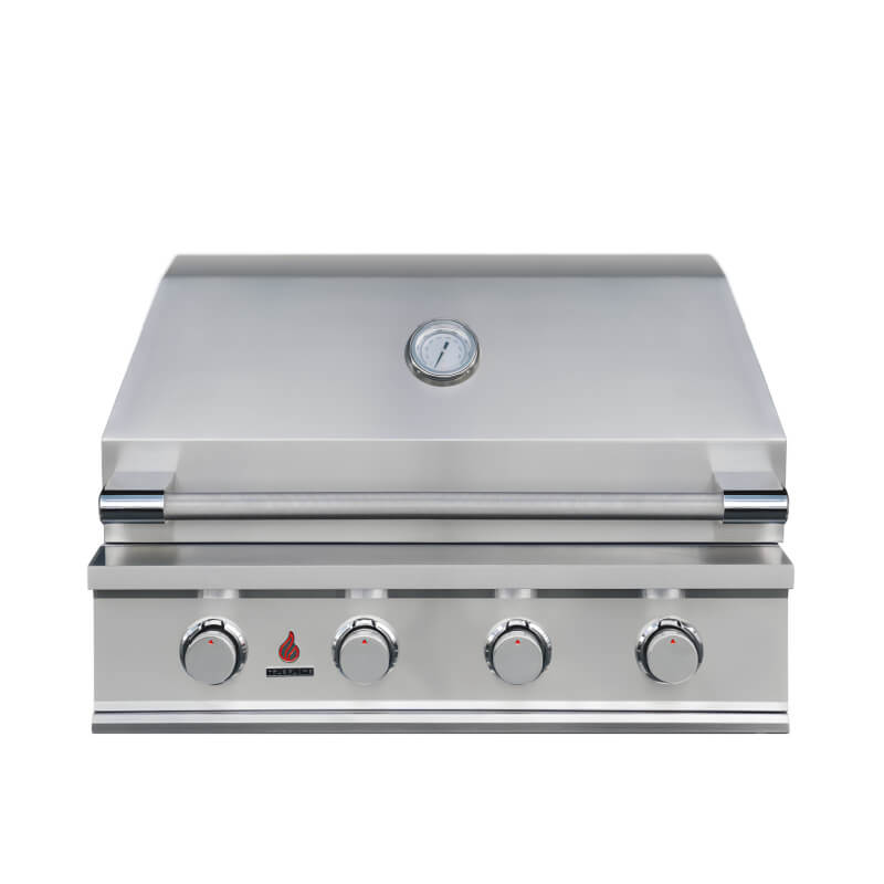 TrueFlame E Series 32 Inch 4 Burner Built-In Gas Grill