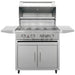 TrueFlame E Series 32 Inch 4 Burner Freestanding Gas Grill | 304 Stainless Steel