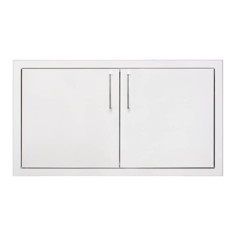 TrueFlame 33-Inch Stainless Steel Double Access Door - TF-DD-33
