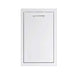 TrueFlame 14-in Stainless Steel Flush Mount Narrow Roll-Out Trash Access Drawer