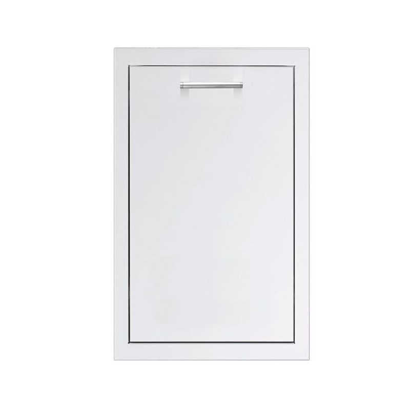 TrueFlame 14-in Stainless Steel Flush Mount Narrow Roll-Out Trash Access Drawer