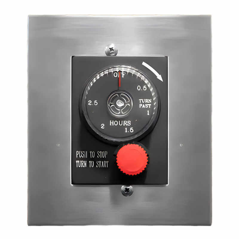 Waterproof Gas Timer Box TrueFlame Gas Timer Surface Mount Enclosure -TF-ESTOP-RM-KIT
