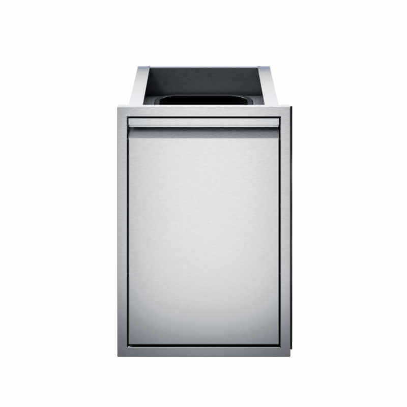 Twin Eagles 18-Inch Tall Single Trash Drawer | Recessed Handles